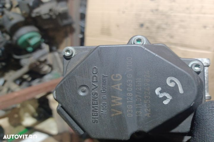 Clapeta acceleratie 03G128063G Volkswagen VW Golf 5  [din 2003 pana  2009] seria Hatchback 5-usi 1. - 2
