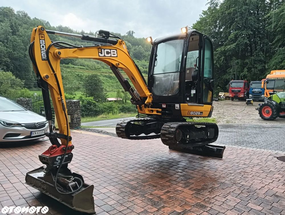 JCB Minikoparka 8029 CTS | 2019 r. | 1500 mth | 2.8 t | Stan BDB | mini koparka obrotowa gąsienicowa - 1