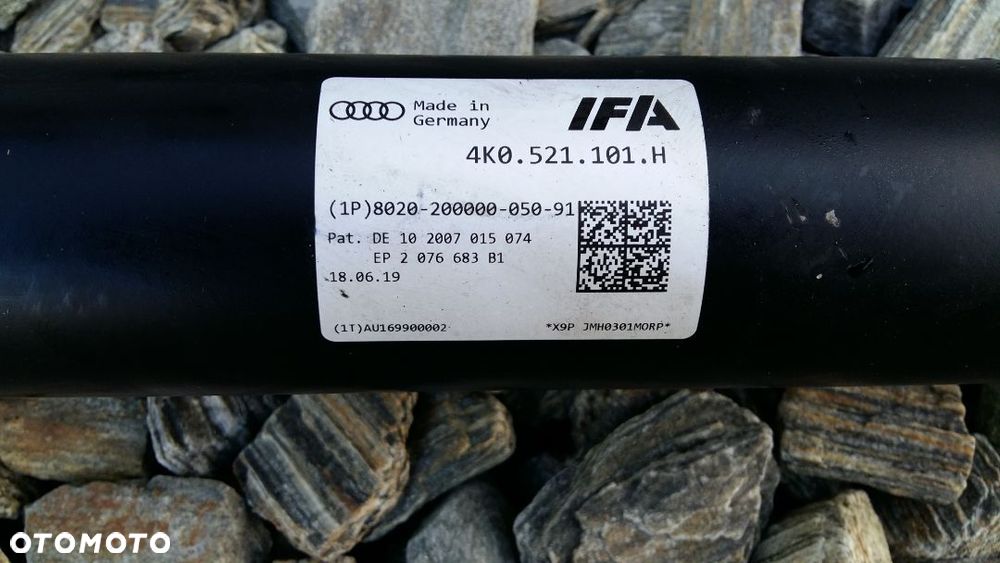 AUDI A6 C8 3.0 TDI WAŁ NAPĘDOWY 4K0521101H - 4