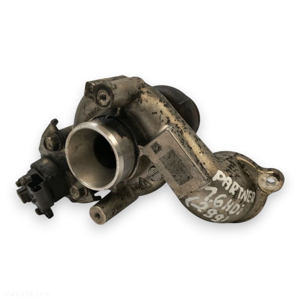 TURBOSPRĘŻARKA Peugeot Partner 308 Citroen C3 C4 1.6 HDi 49373-02003 - 1