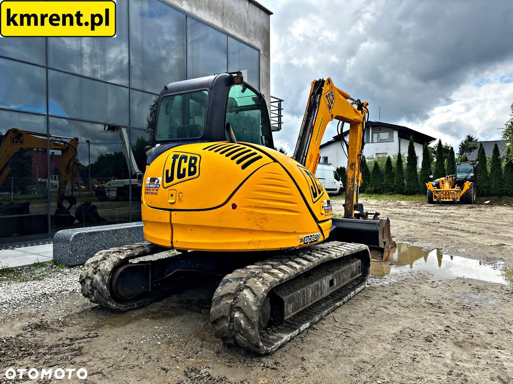 JCB 8080 MINI-KOPARKA 2005R. MTH: 3253! | 8085 85 YANMAR VIO KUBOTA KX MECALAC 8MCR - 19