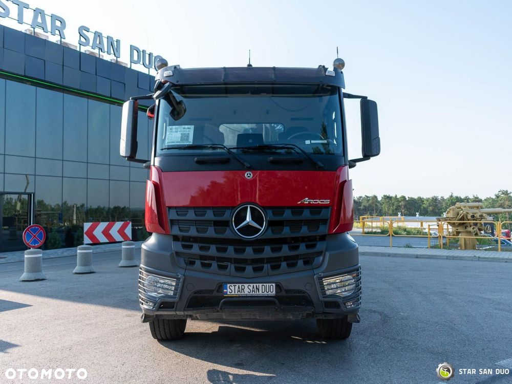 Mercedes-Benz AROCS 3748 8x4 HIAB 548 E-6 X-HIPRO HDS Żuraw Rotator - 7