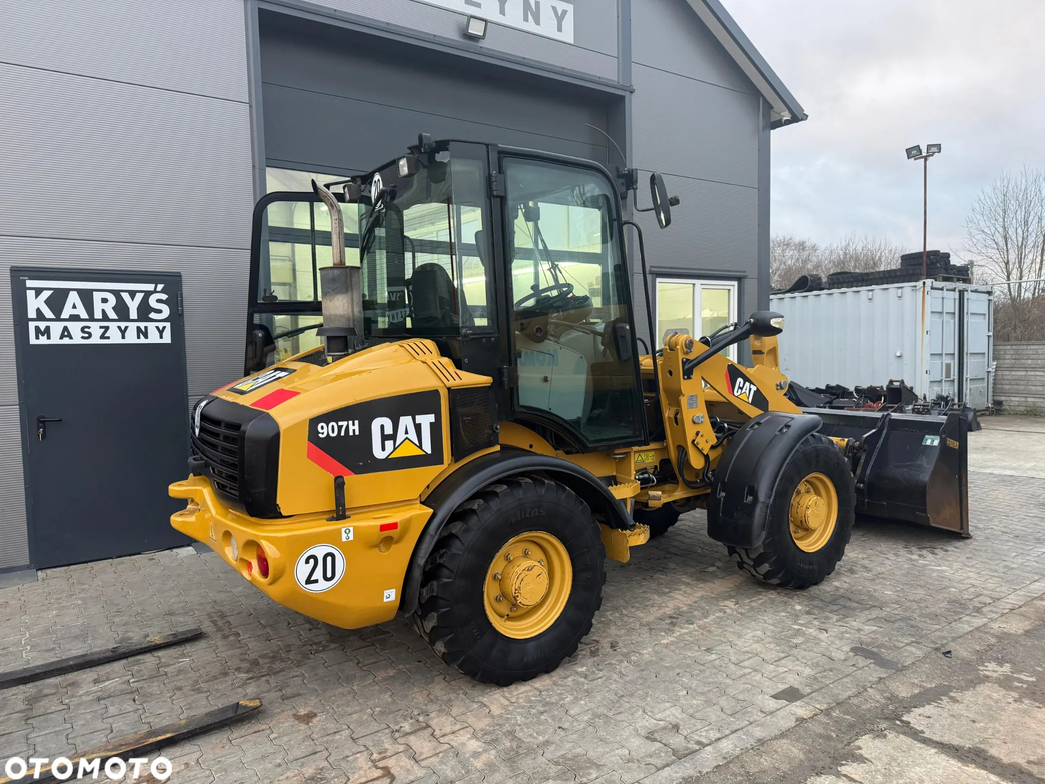 Caterpillar ŁADOWARKA KOŁOWA CAT CATERPILLAR 907 906 907H 908 2010 - 2