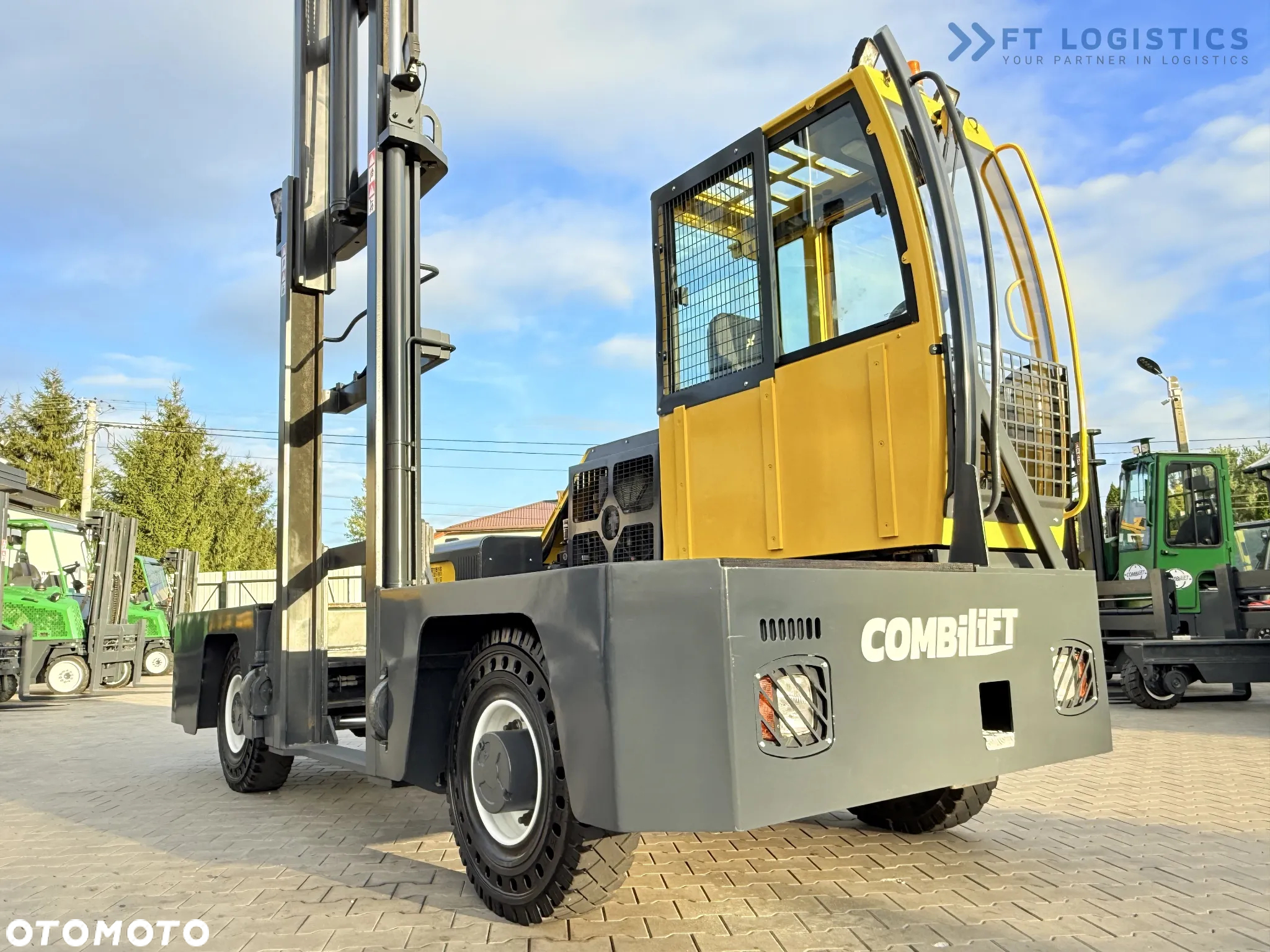 Combilift WÓZEK BOCZNY / C5000FSL / DIESEL / DUPLEX 4100MM /JEDYNE 2573 MOTOGODZIN / PEŁNA KABINA / STAN IDEALNY / NOWE OPONY / Szeroka oferta wózków czterokierunkowych i bocznych, dopasowanych do różnorodnych potrzeb i zastosowań - 40
