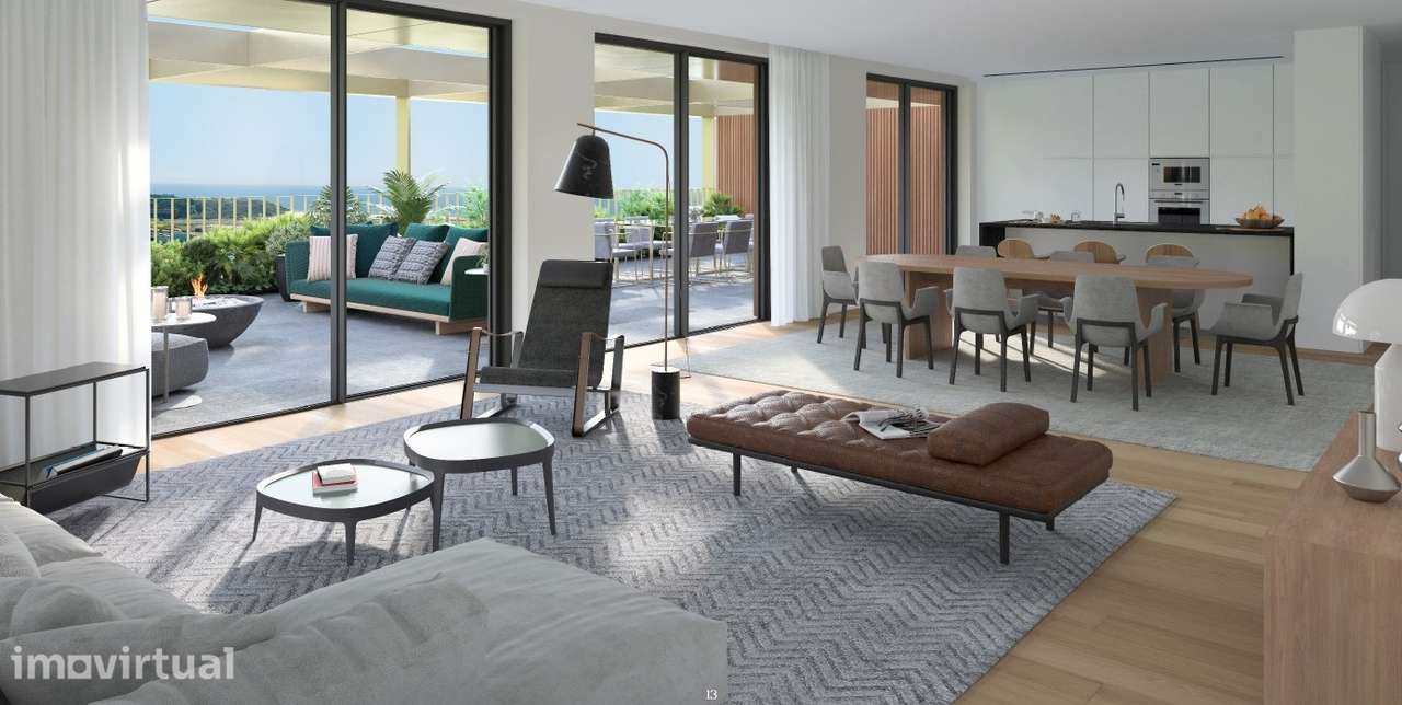 T2 novo c/ vista p rio e varanda - Grande imagem: 4/17