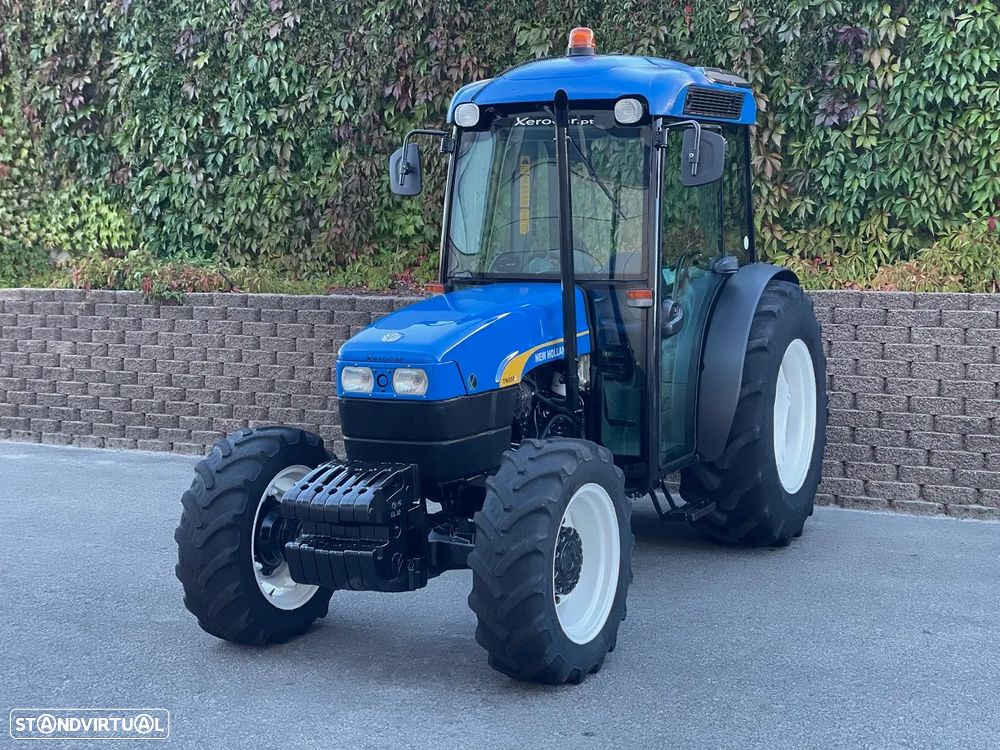 New Holland TN95FA 4RM Cabine AC