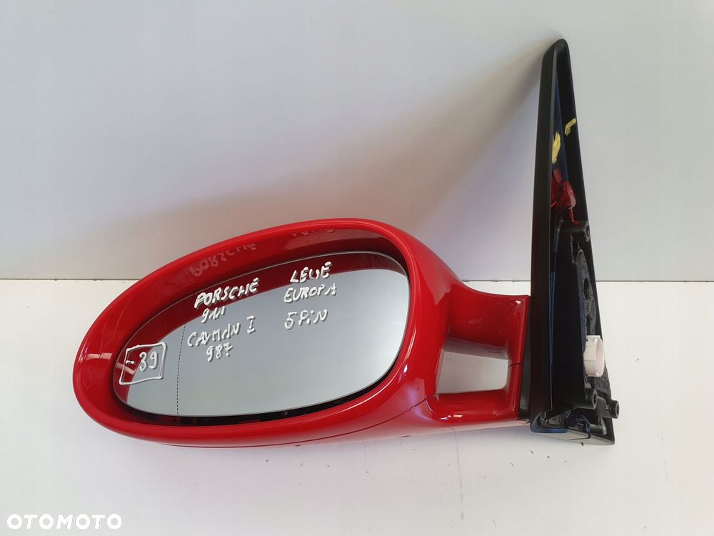 LUSTERKO Porsche 911 Cayman 987 05-12r _ LEWE KIEROWCY europa 5 pin A2716 - 16