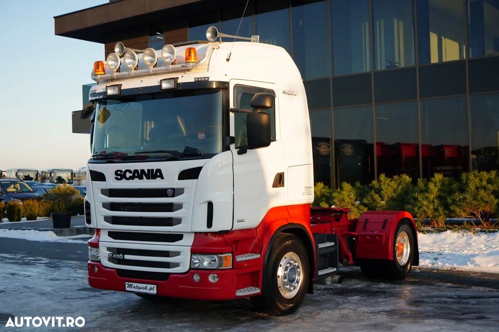 Scania R 480 / RETARDER / MANUAL / JANTE DIN ALIAJ - 4