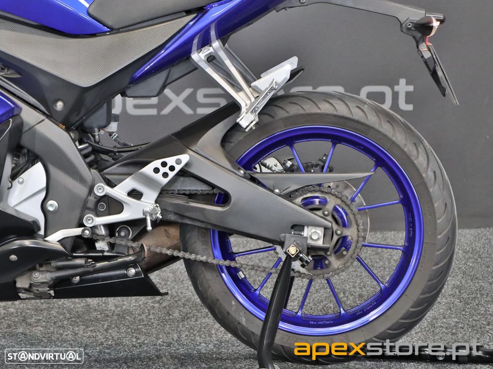 Yamaha YFZ YZF-R 125 Race Blue - 9
