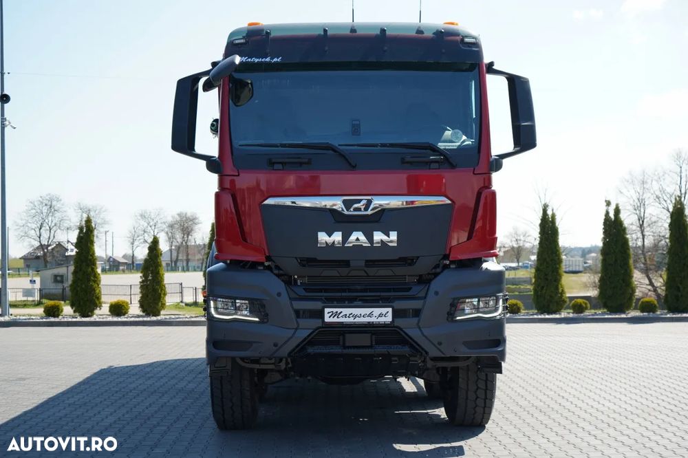 MAN TGS 41.480 / 8X6 / BASCULATOR / AUTOMAT / NOU-NOUȚ / ECHIPAMENTE FOARTE BOGATE / - 15
