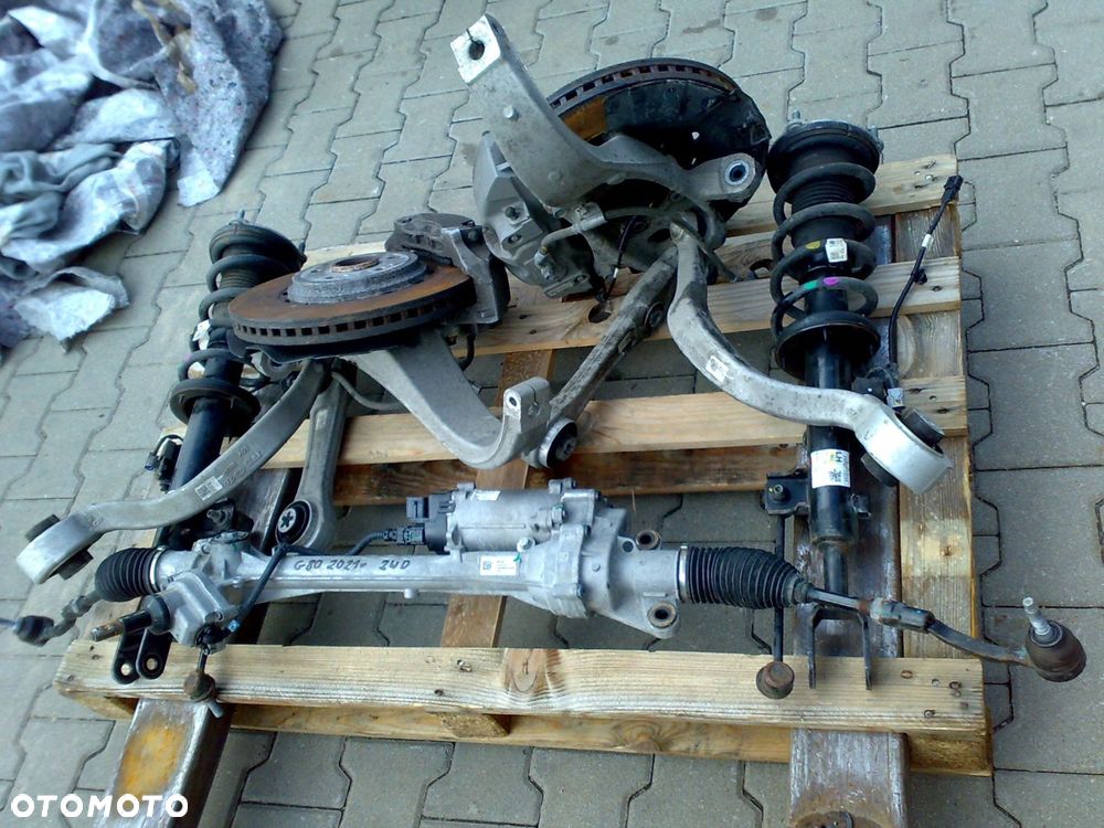 genesis g80 2021 2024 wahacz amortyzator zwrotnica sanki piasta wachacz - 1