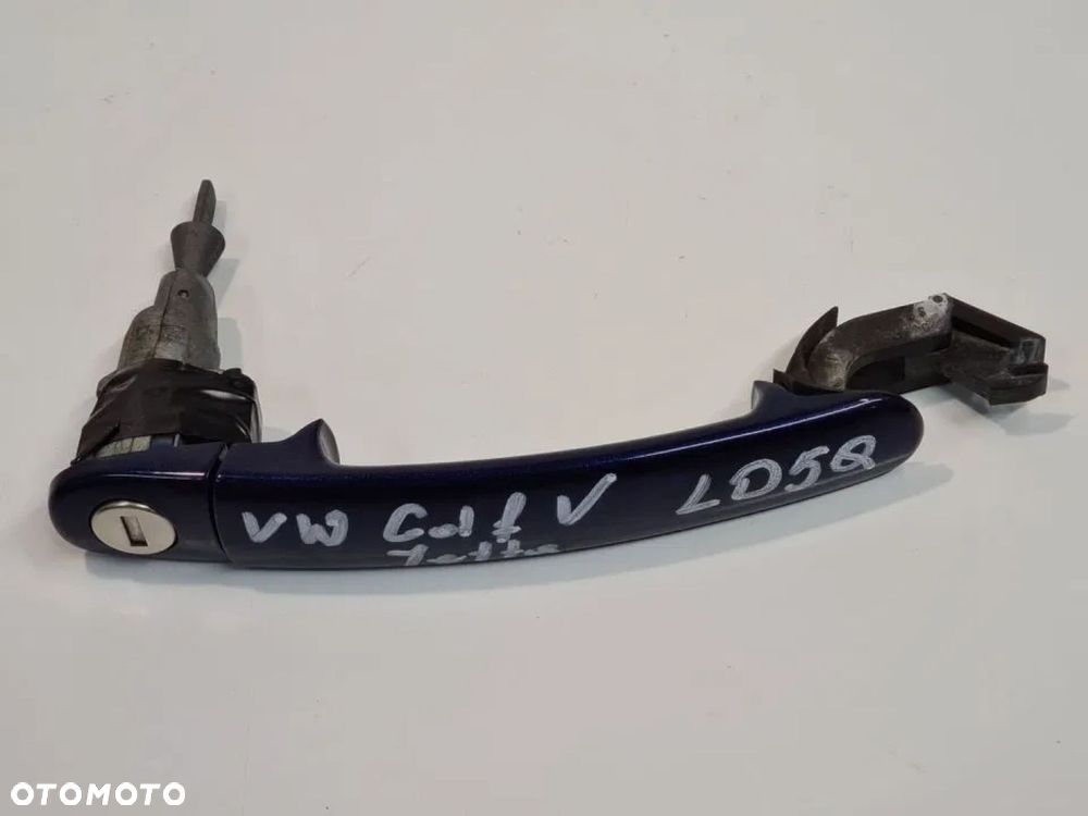 KLAMKA LEWY PRZÓD VW GOLF V JETTA LD5Q 3B0837207 - 1