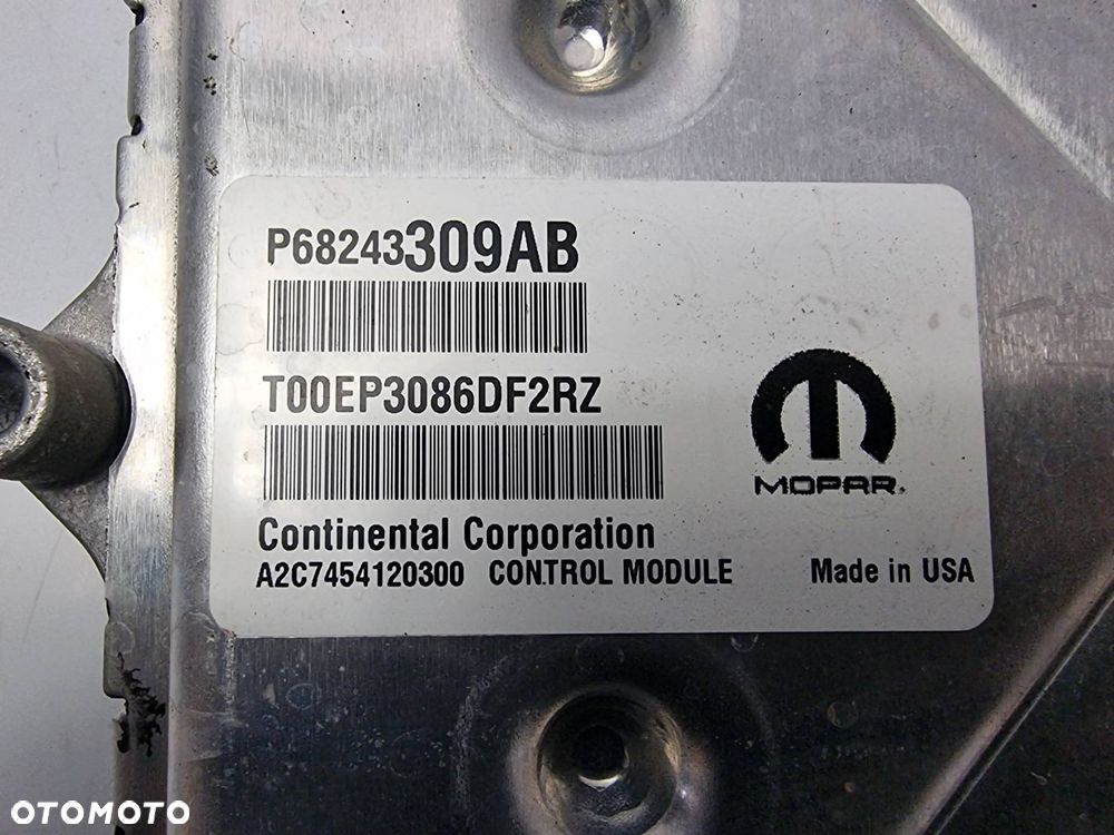 KOMPUTER SILNIKA ECU DODGE CHARGER P68317750AC - 3