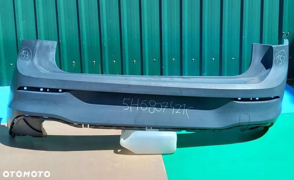 ZDERZAK TYLNY TYŁ VOLKSWAGEN GOLF VIII HB HATCHBACK 5H6807421C - 1