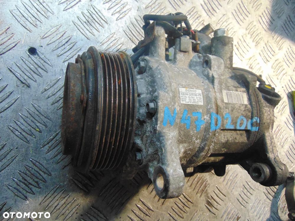Sprężarka klimatyzacji BMW e90 e87 e60 n47D20C cena sztuka - 3
