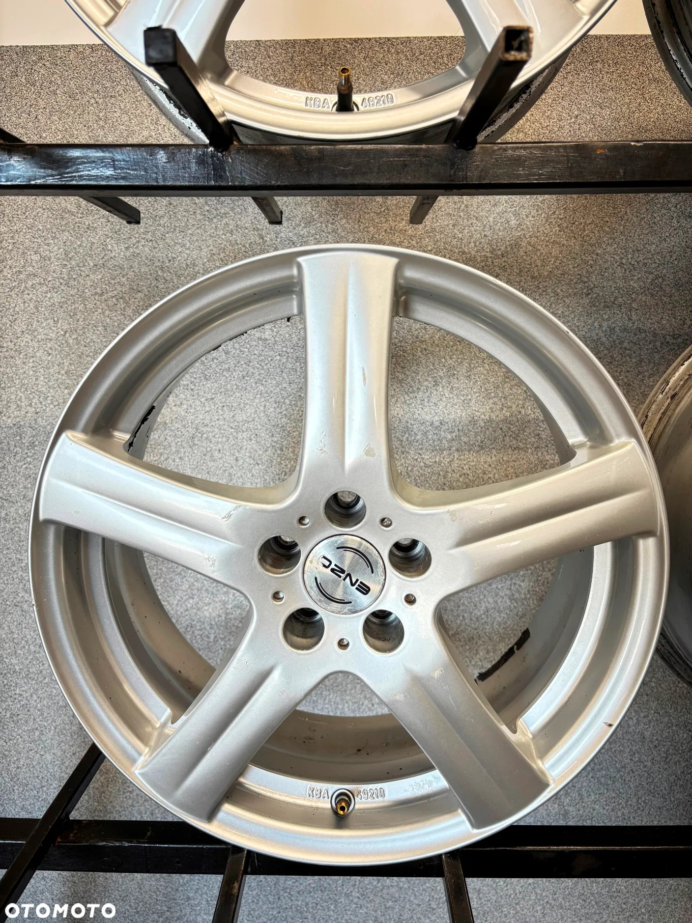 4 FELGI ALU. TOYOTA PRIUS,SUBARU FORESTER, VW GOLF 4  17'' 7J ET38 ENZO GERMANY - 8