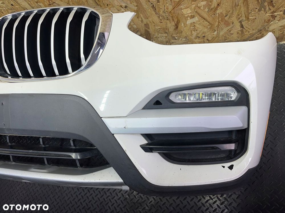zderzak przedni przÓd bmw x3 g01 alpineweiss a300 - 3