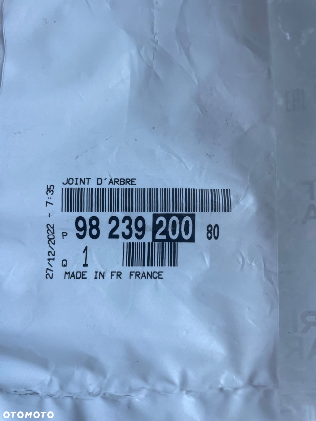 USZCZELNIACZ ORYGINAŁ 1.5 HDI BLUEHDI OPEL CORSA F - 3