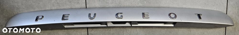 Peugeot Partner  III 3 listwa blenda na klapę tył tylną - 1