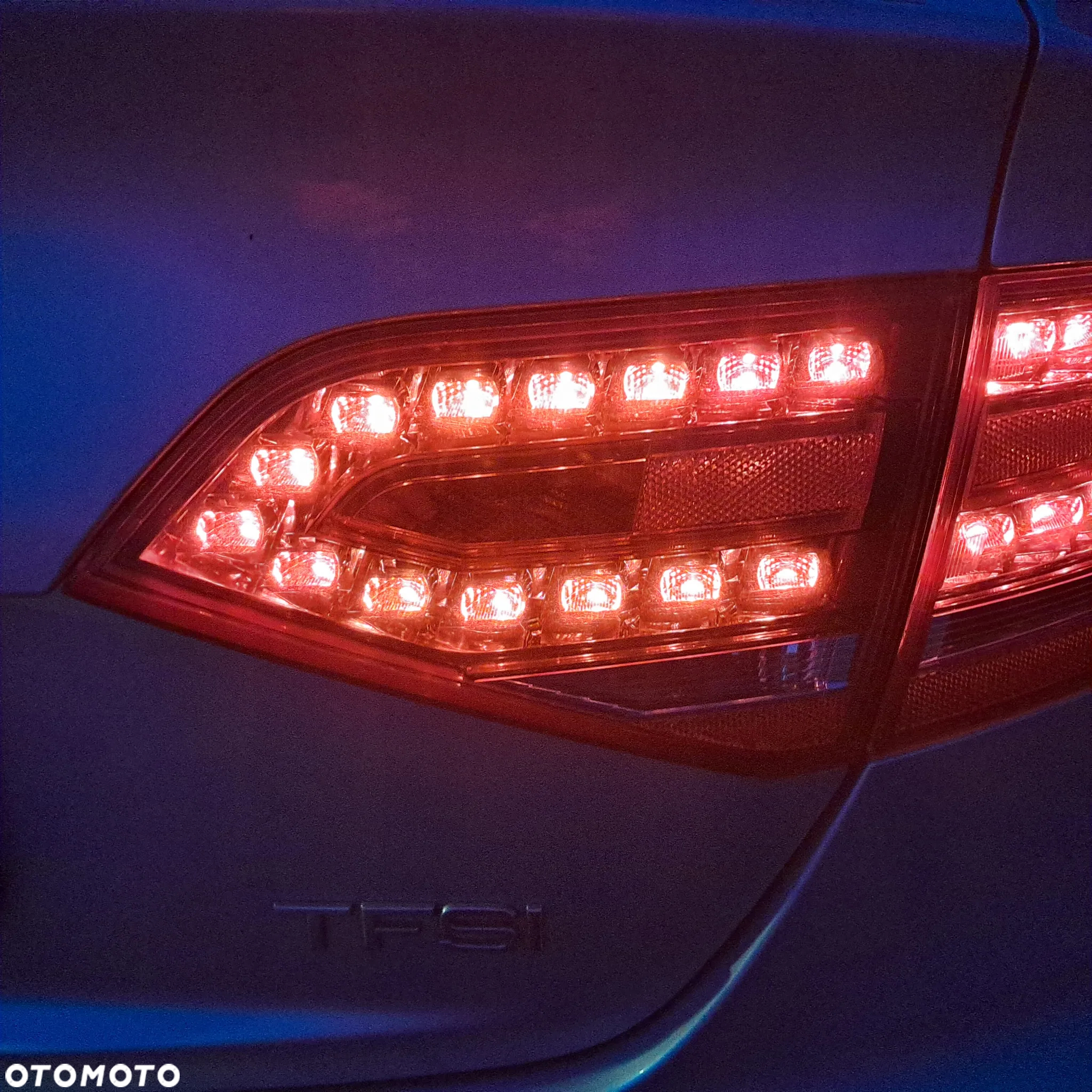 Lampa Lampy Tył Tylnie Lewa w Błotnik LED Audi A4 B8 Sedan 8K5 - 20