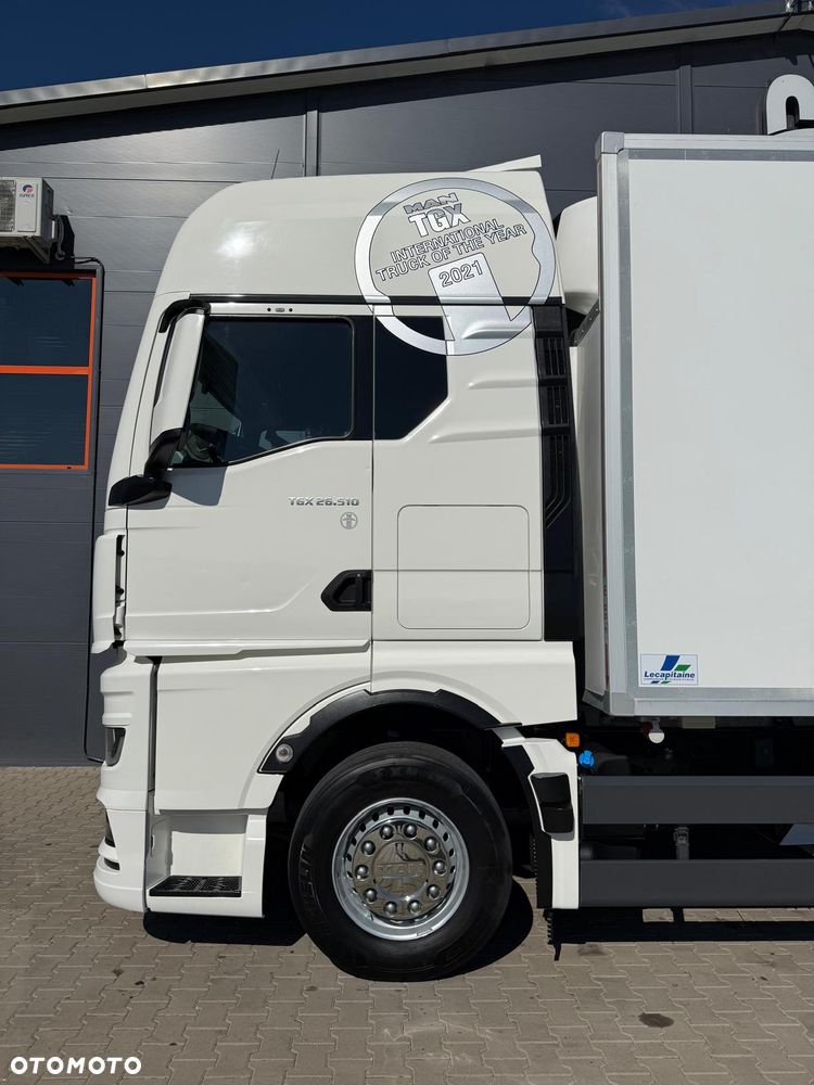 MAN TGX 26.510 chłodnia z windą // Klimatyzacja / Kabina XXL 2 x łóżko // 22 Epal // Świeżo z Niemiec !! - 24