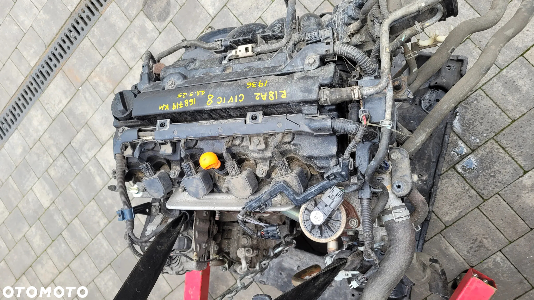 SILNIK 1,8 BENZYNA HONDA R18A2 168K KM PRZEBIEGU - 6