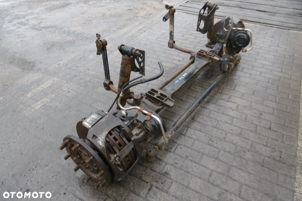 Belka Oś przód Man Tga Tgs 6x4 8x4 budowlana prosta - 2