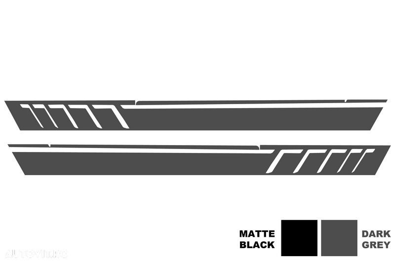 Stickere Laterale compatibil cu Mercedes G-Class W463 (1989-2017) Gri - 3