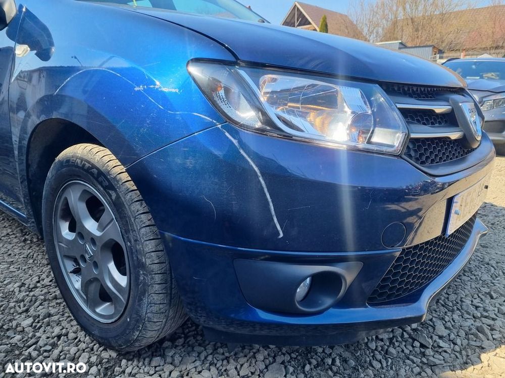 Bara fata Dacia Sandero 2 2012 - 2016 Bleu Cosmos TERPR (1472) Benzina model fara ... - 5