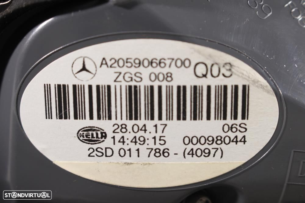 Farolim Esquerdo Mercedes-Benz C-Class Coupé (C205)  A2059066700 / A 2 - 8
