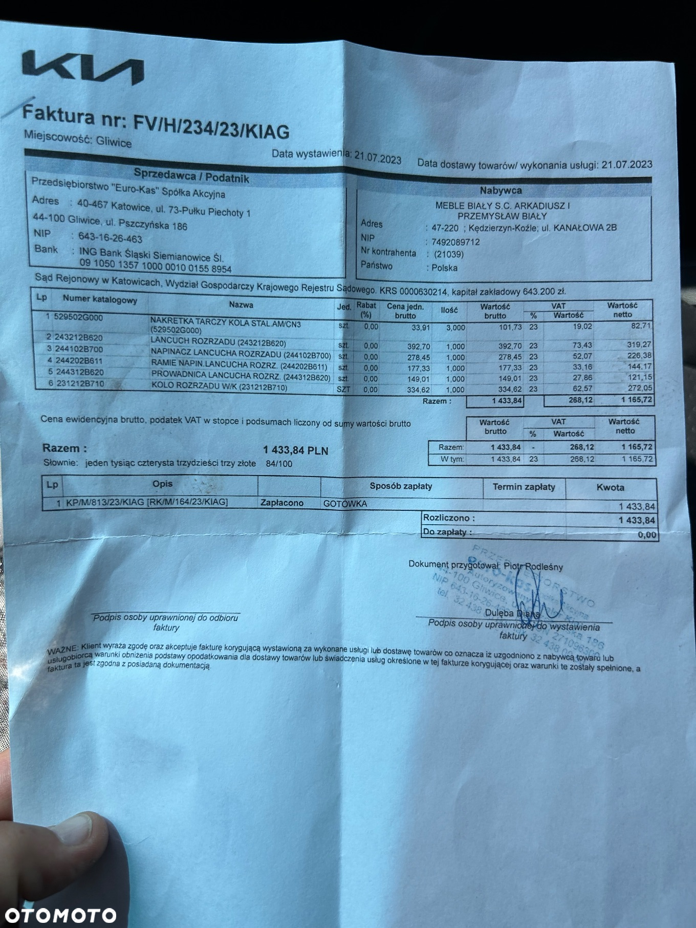 Kia Carens 1.6 GDI L 7os EU6 - 28