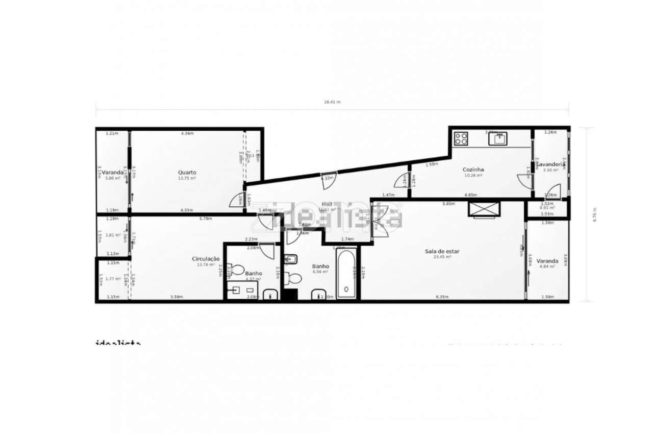 Apartamento T2 com Varanda e Garagem fechada ao Morangal, Arcozelo - Grande imagem: 4/41