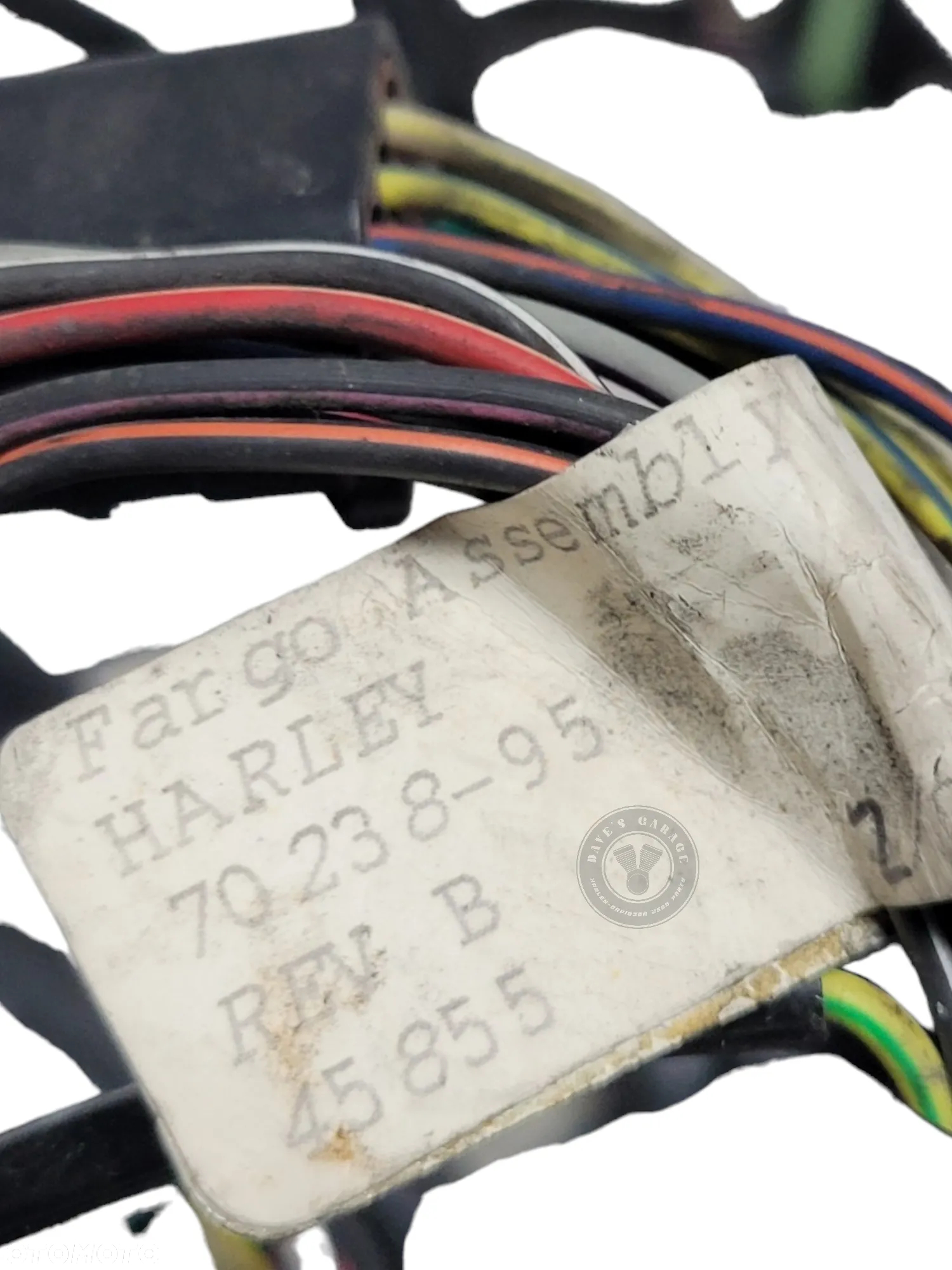 Wiązka elektryczna Harley Davidson Touring Evo wtrysk 70233-97 70985-98 70238-95 - 4