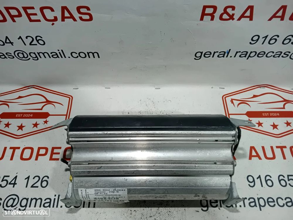 Airbag Tablier Pendura Passageiro Mercedes CLK W209 2098600005Q1O Original - 2