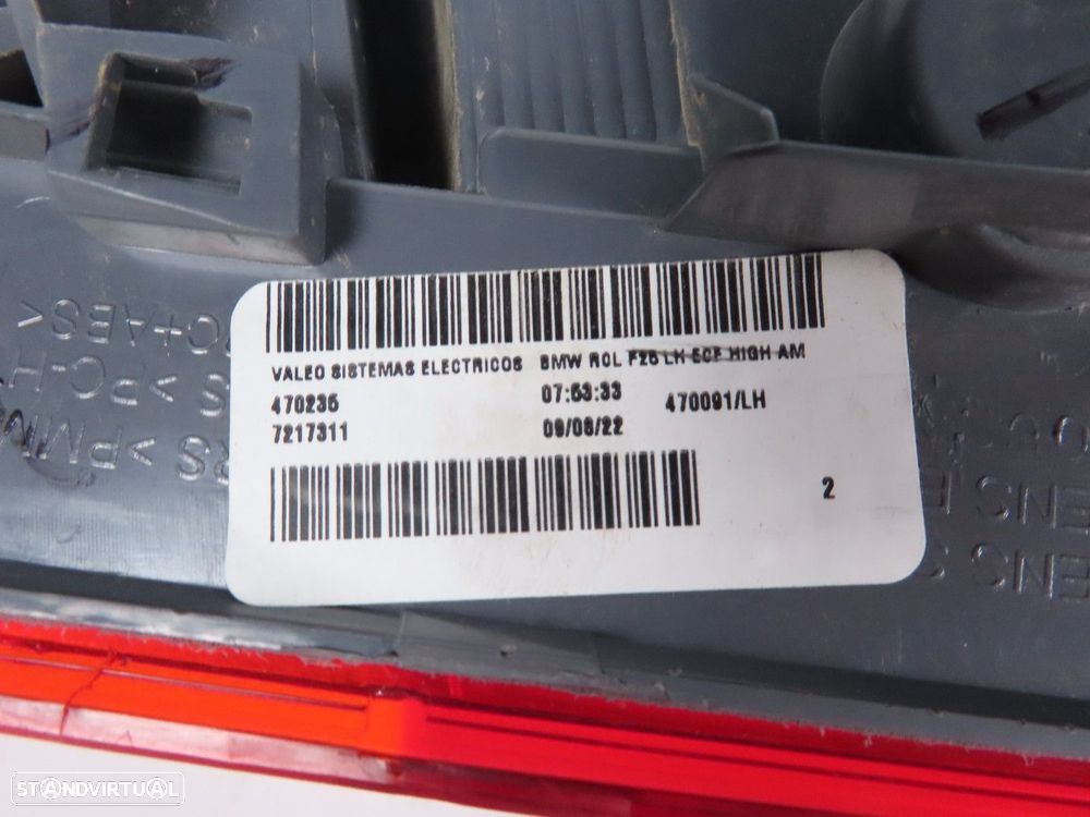 Farolim LED Esquerdo/Trás Usado / Original BMW X3 (F25) 63217217311 - 4