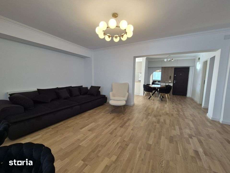 Apartament 3 camere, 100 mp, Centru, Nou Amenajat, Etaj 5/8 — fotografia 3