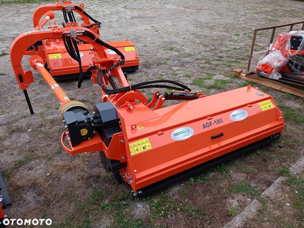 Inny Rozdrabniacz kosiarka bijakowa tylno boczna AGF 140, 160, 180, 200, 220, 240, 280 Geograss mulczer na wysięgniku - 5