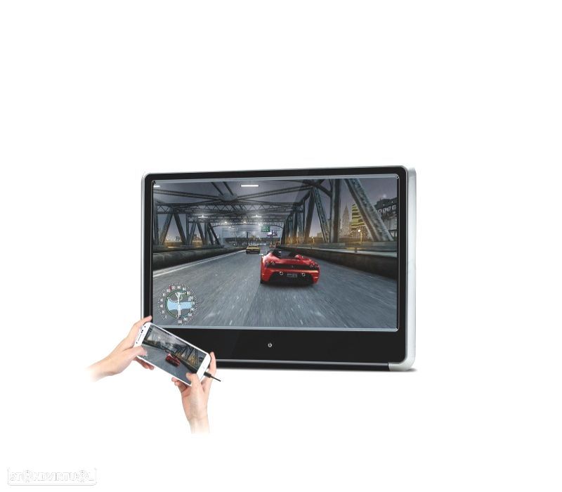 ECRA PARA ENCOSTO DE CABEÇAS DE 11,6 MOLDURA ADAPTADOR PRETO BRILHANTE PARA RADIO 2-DIN HONDA CR-V - 2