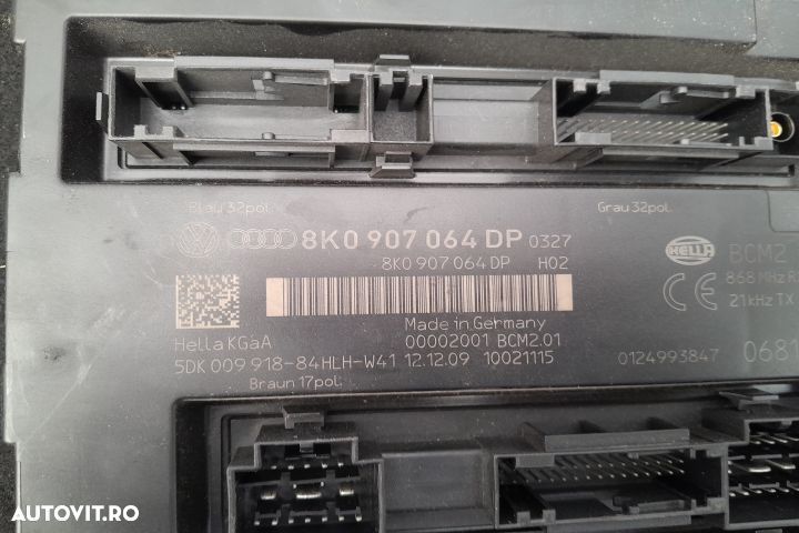 Calculator confort 8K0907064DP 8K0907064DP Audi A5 8T [2007 - 2011] S - 4