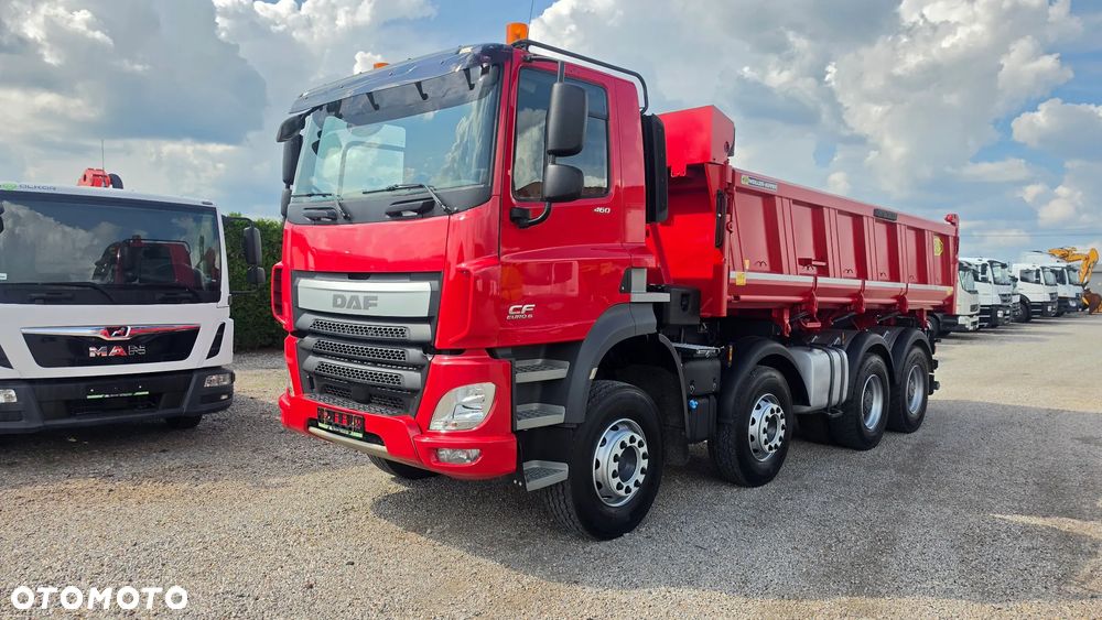 DAF CF 460 Manual 8x4 Kiper Hydroburta Wywrot Meiller Kipper - 3