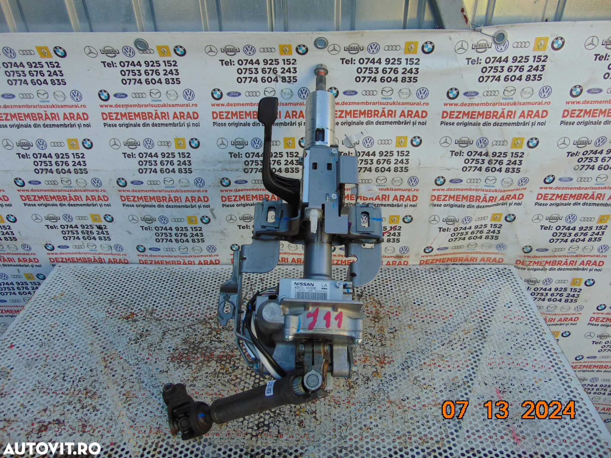 Coloana servo Nissan Qashqai j11 2013-2021 coloana volan electrica servodirectie qashqai j11 cod 48810hv90b - 3