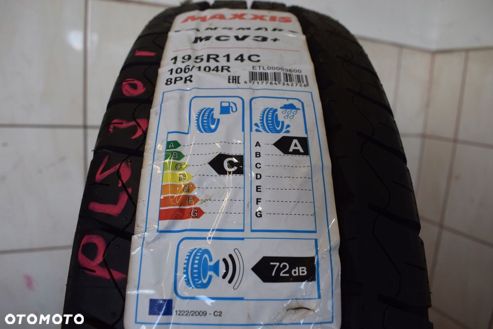 R14C 195 Maxxis Vansmart MCV3+ 106/104R Wysyłka gratis! - 1