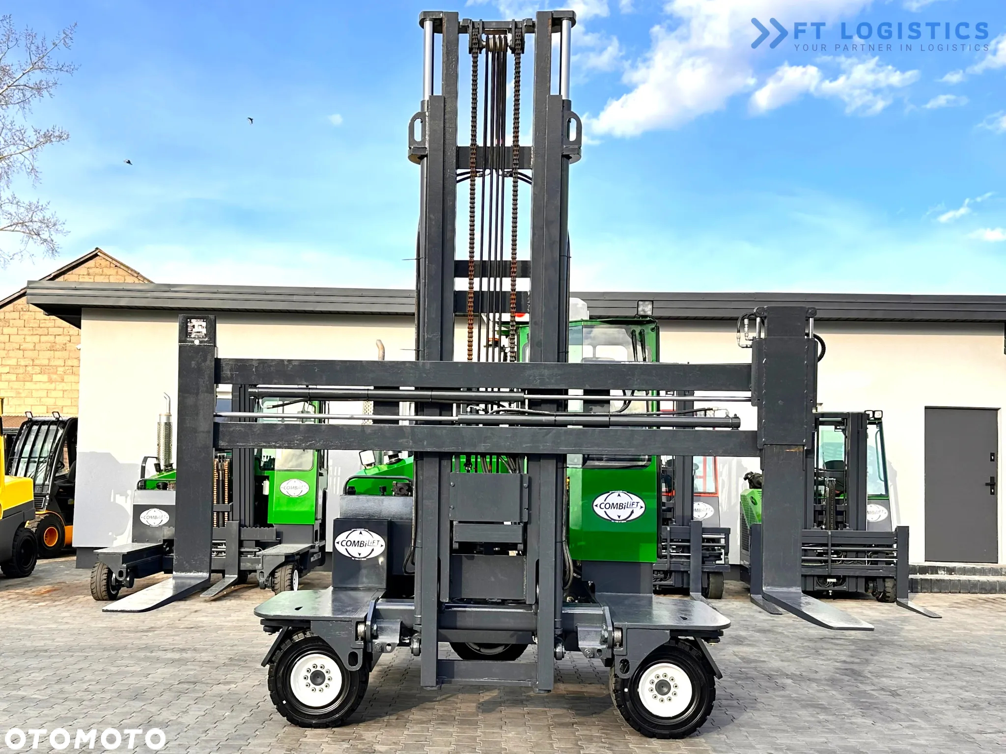Combilift C5000XL / LPG / KLIMATYZACJA / SZEROKI POZYCJONER / DUPLEX / REGULOWANE WIDŁY / NOWE OPONY / STAN IDEALNY! - 22