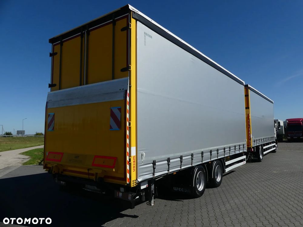 MAN TGM 18.340 / FIRANKA + WINDA / ZESTAW 38 EURO PALET / - 6