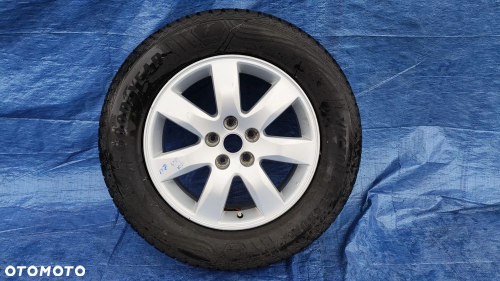 KOŁO ZAPASOWE ZAPAS FELGA ALUMINIOWA ALUFELGA 7J 5X114,3 ET41 52910-2P170 OPONA CAŁOROCZNA 235/65R17 235 65 17 GOODYEAR VECTOR 4SEASONS KIA SORENTO II 2 - 1