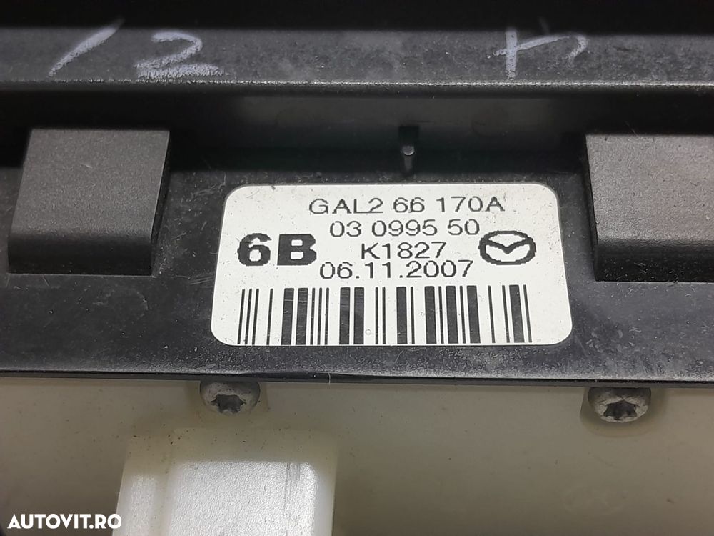 Panou butoane control tractiune gal266170a 03099550 Mazda 6 GH [2007 - 3