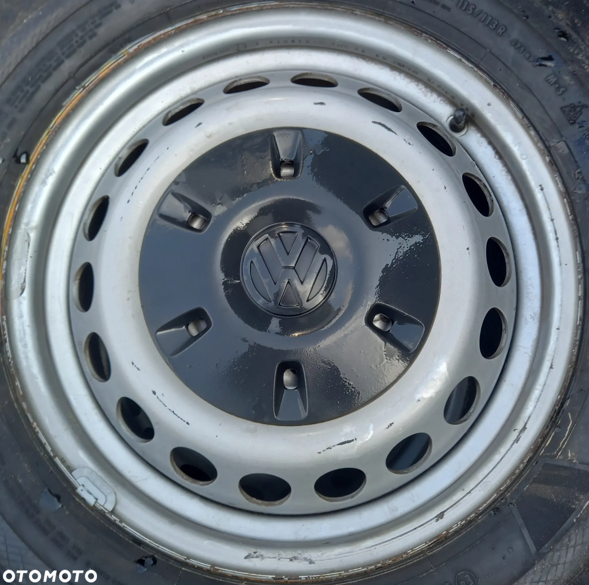 Felga Stalowa Srebrna 16" Cali ET62 Mercedes Sprinter 906 Volkswagen Crafter I - 2