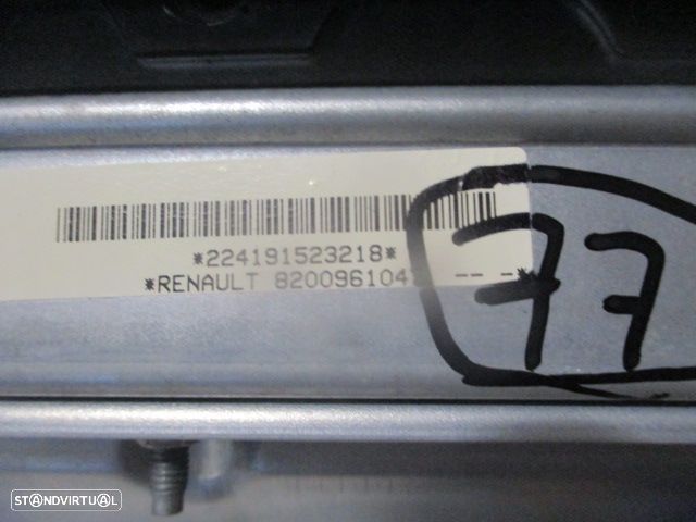 Kit Airbags 8200961047  8200677492  8201043701  610796000  34052802B 34052802B RENAULT CLIO 3 2010 1.5DCI 68CV 3P BRANCO SEM TABLIER - 5