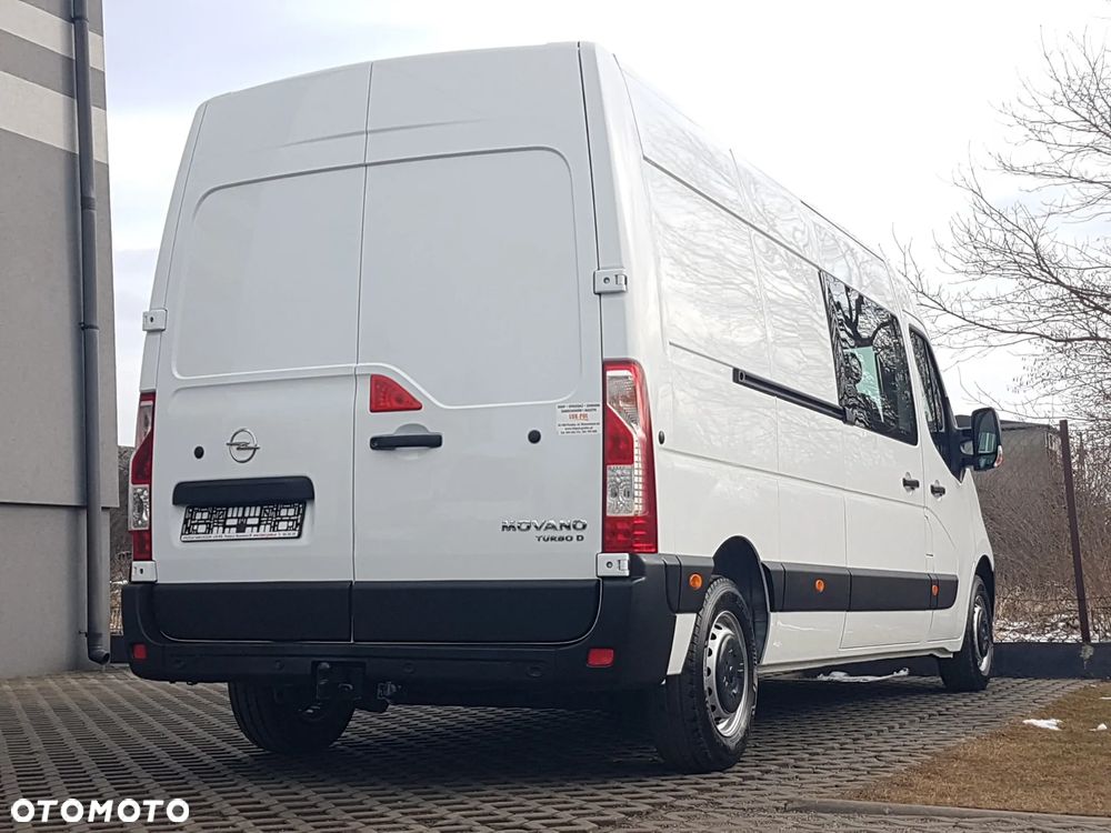 Opel MOVANO 7-OSÓB L3H2 BRYGADÓWKA DŁUGI WYSOKI KLIMA TEMPOMAT NAWIGACJA KRAJOWY OC - 29