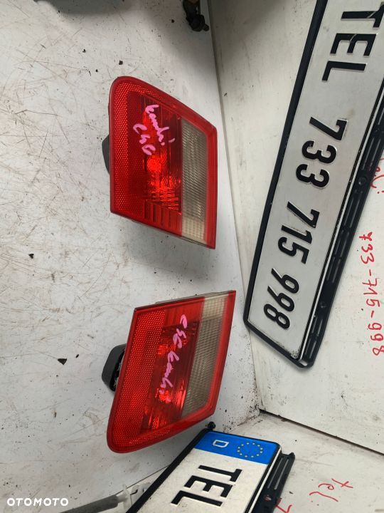 LAMPY TYLNE W KLAPĘ KOMPLET BMW E46 KOMBI - 1